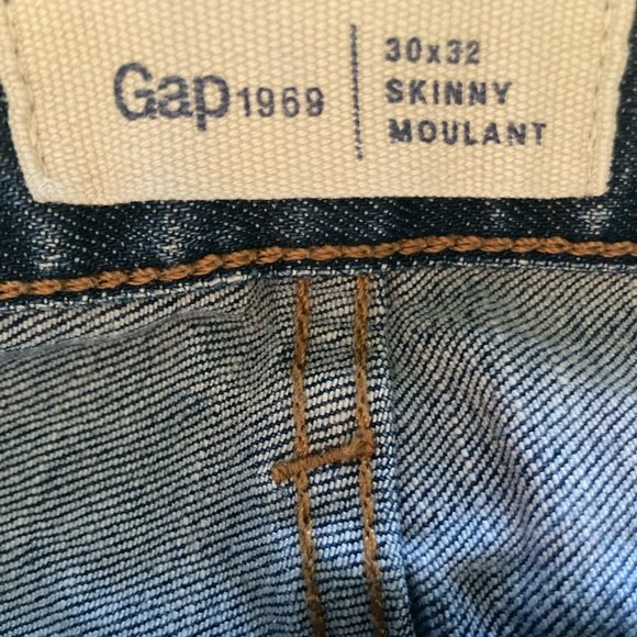 Gap men's blue jeans 30 x 32 - Picture 4 of 6